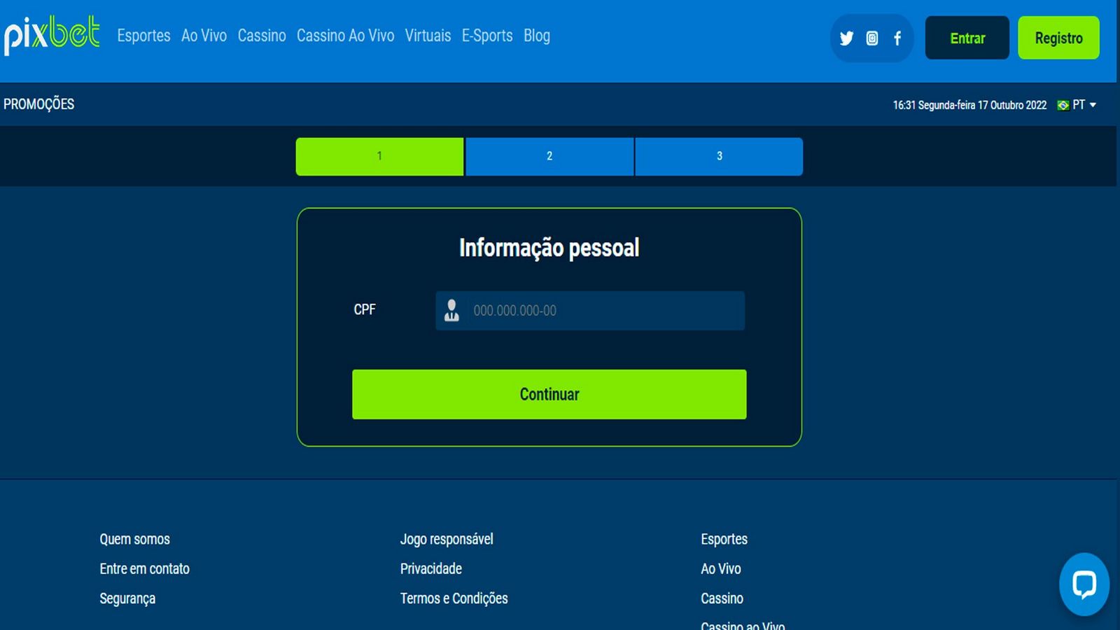 PixBet: Opções de Depósito e Saque